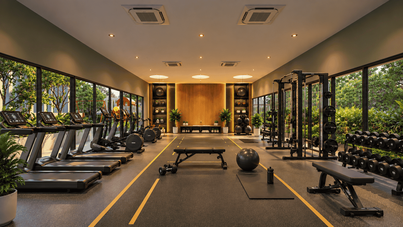Indore gym at Innara Vista